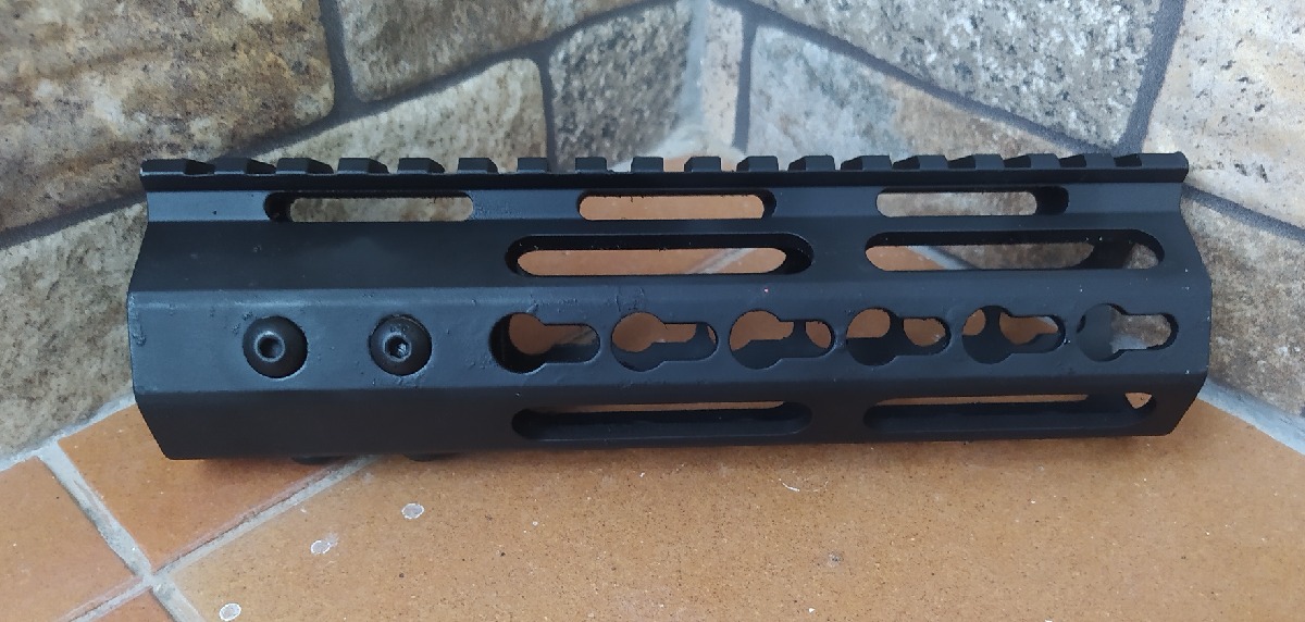 Guardamanos de aluminio