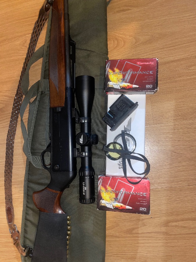 HK 30-06 con Visor y Monturas