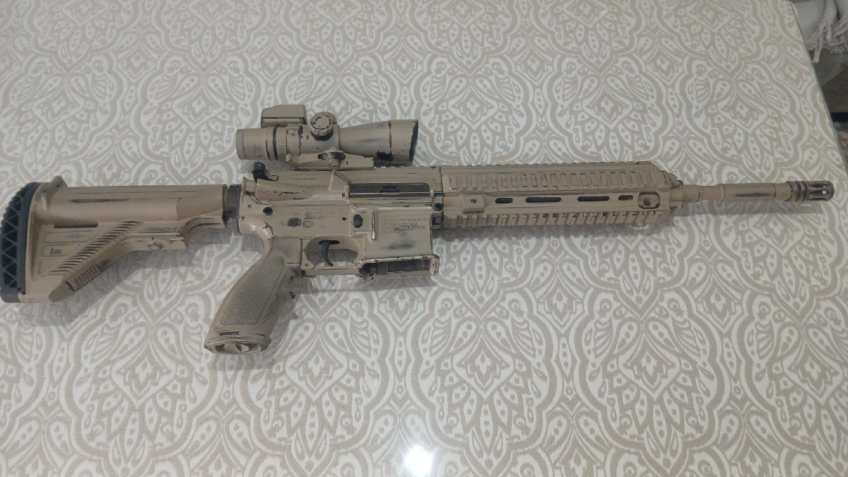 HK 416 Carl Walther Calibre .22 LR