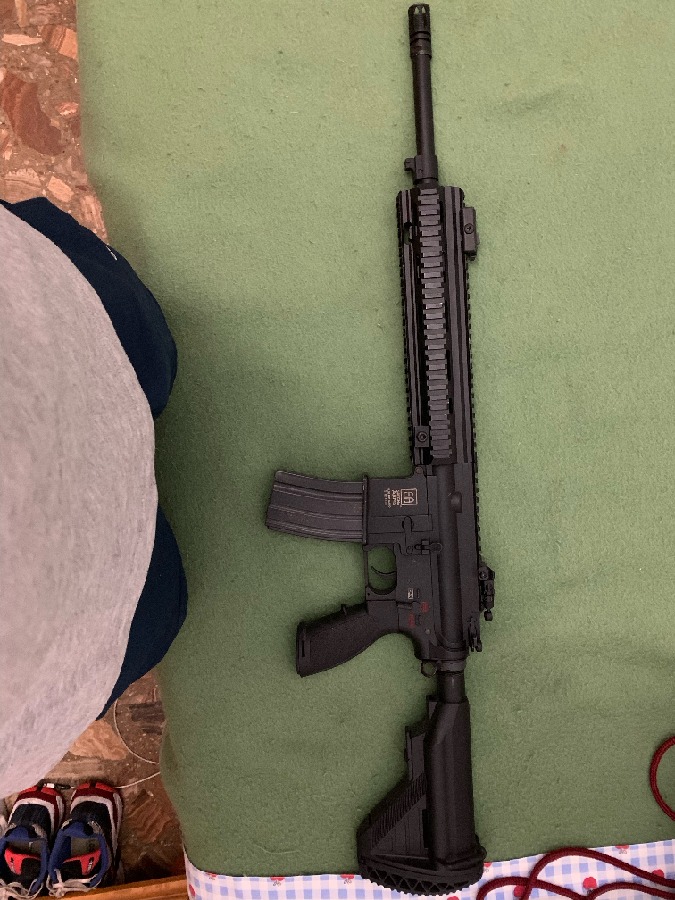 HK416A5 Specna Arms Upgradeado