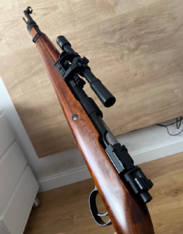 Kar98k snow wolf upgraded