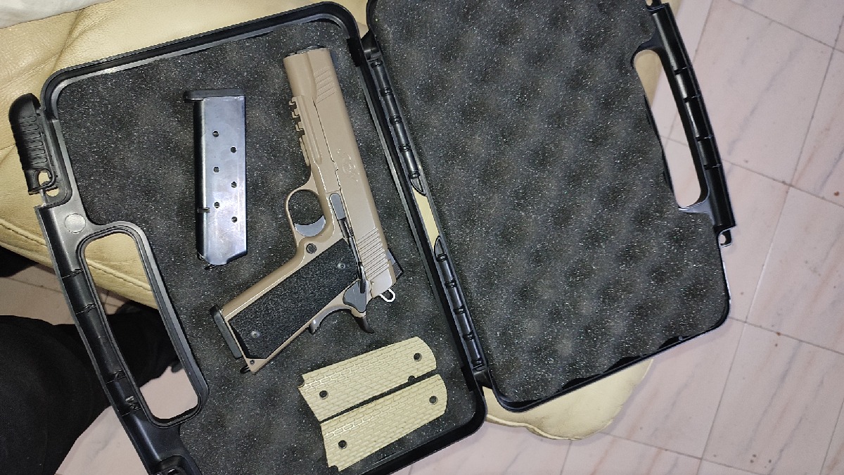 Kimber 1911 desert warrior