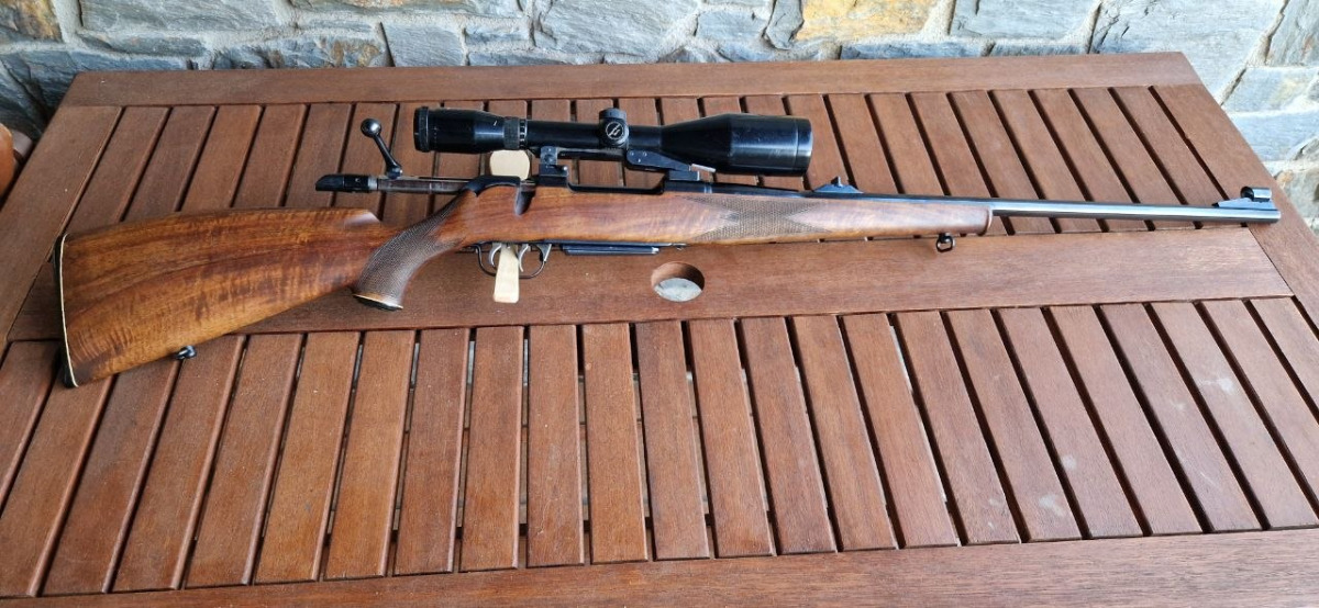 Rifle Krico 600 7x64 con Visor