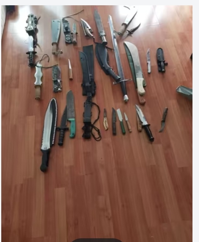 Lote de armas blancas