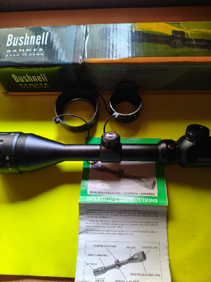 Mira Telescópica Bushnell 4x16x50