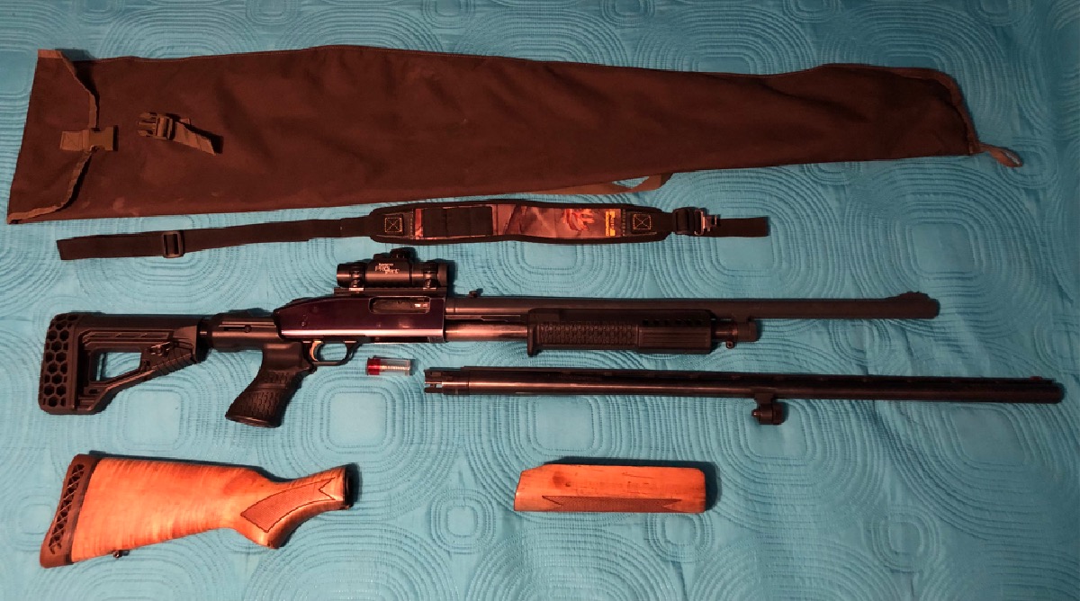 Mossberg 500 Combo + Kit Táctico Blackhawk