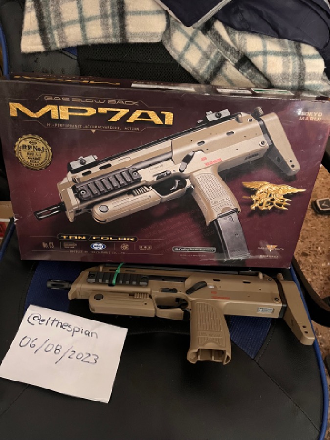 Mp7 gas blowback tokyo marui