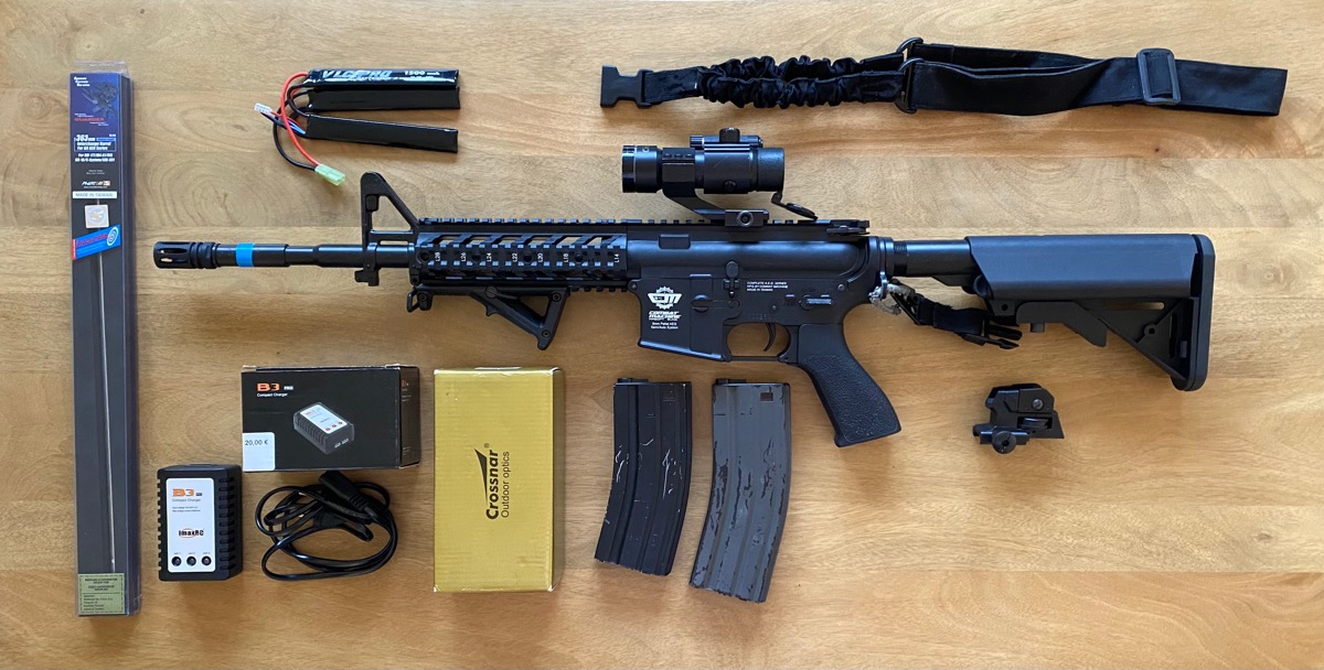 Pack CM16 Raide L G&G