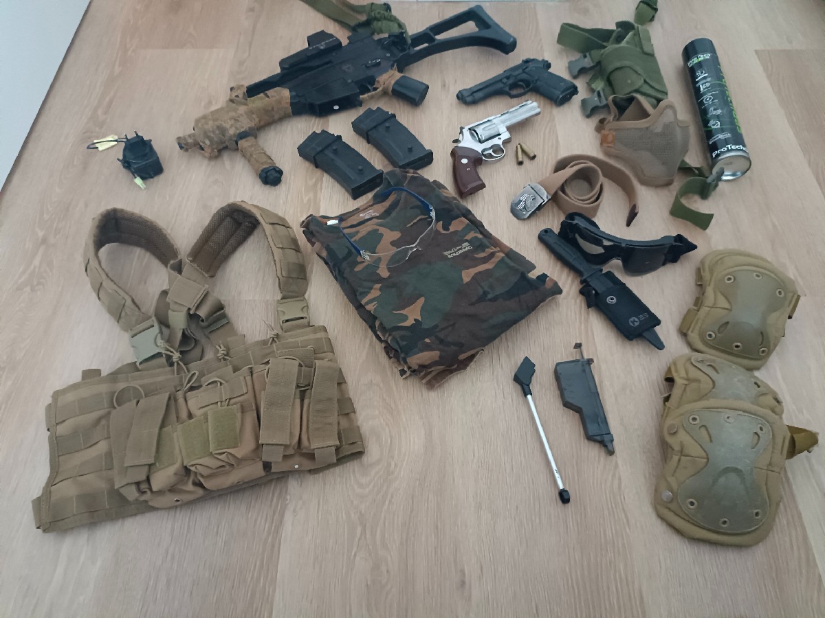 Pack completo Airsoft