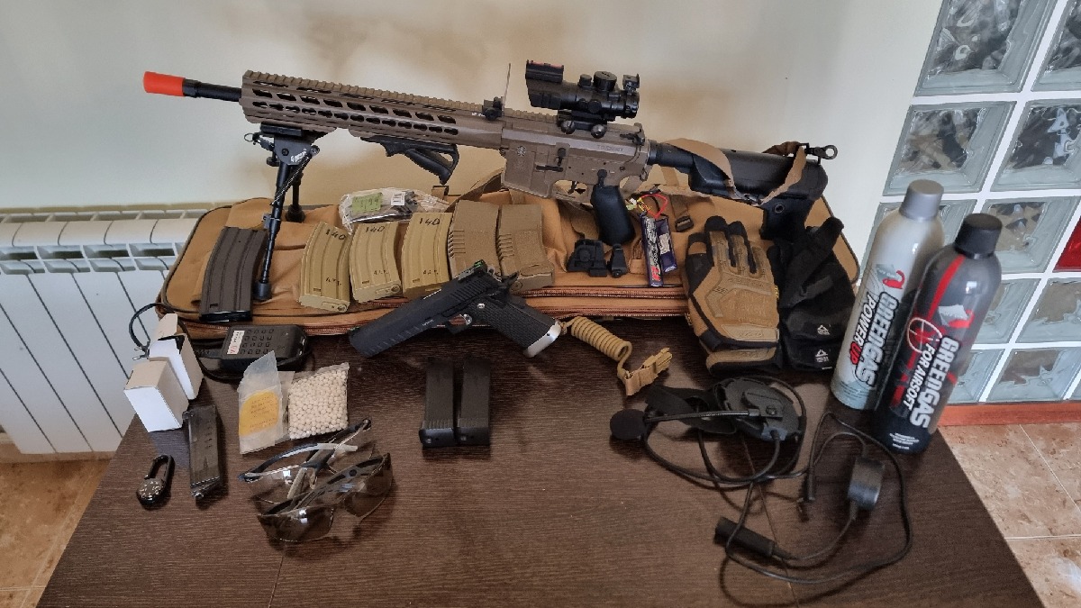 Pack completo Krytac