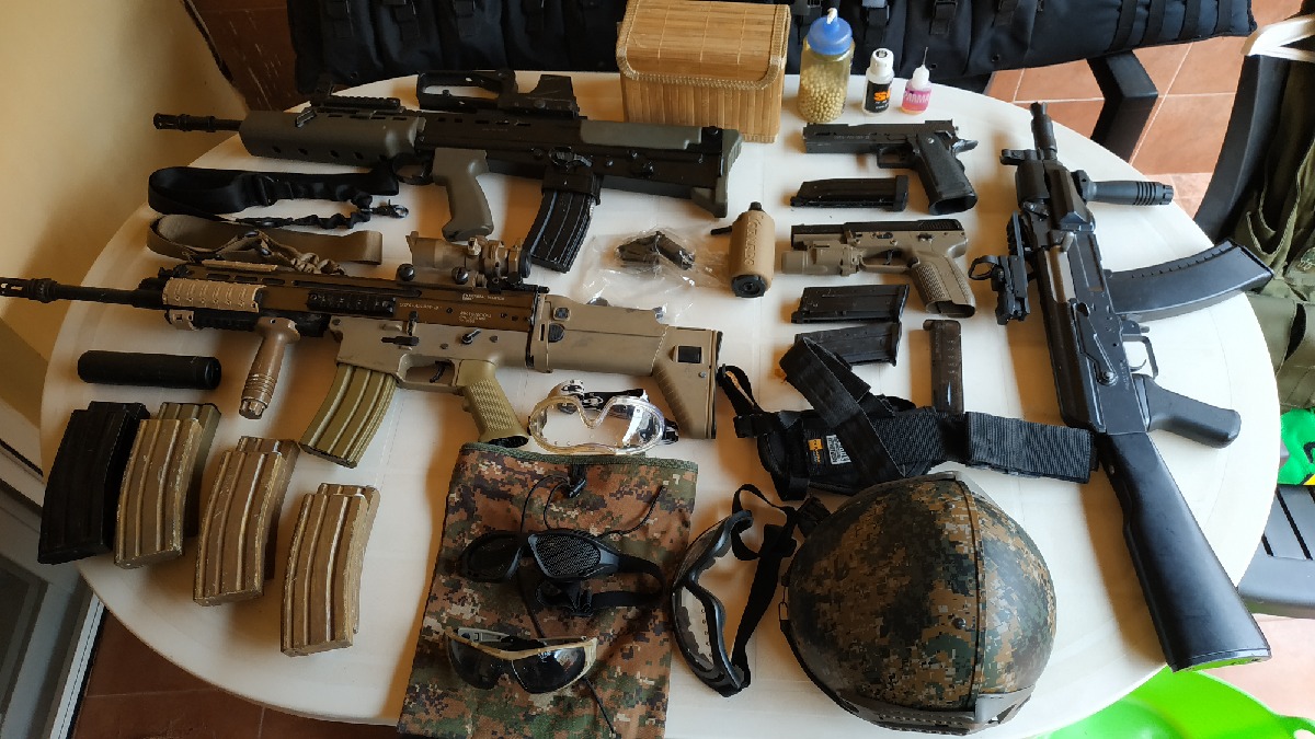 Pack de Airsoft completo