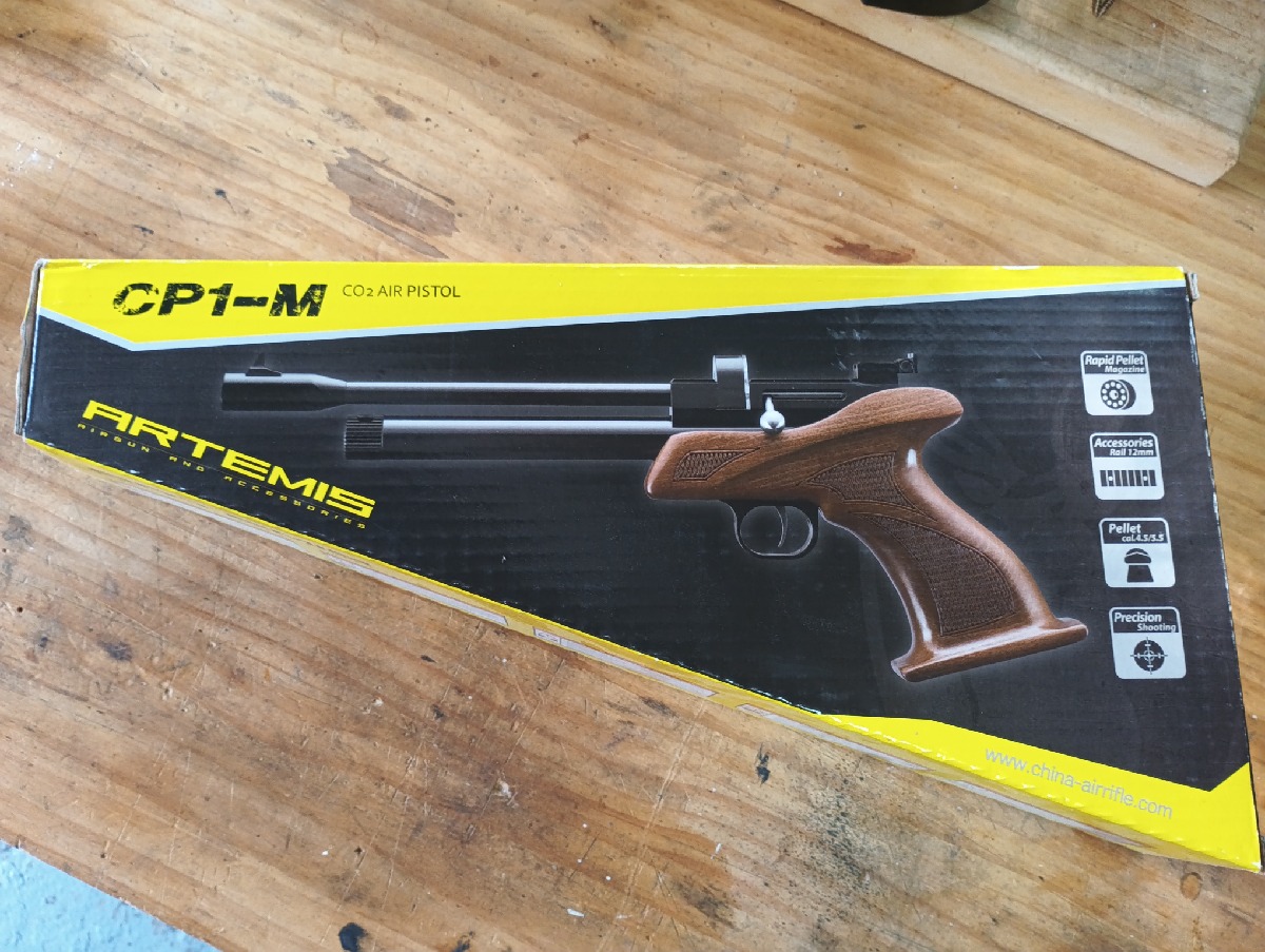Pistola de Aire Comprimido Artemis CP1 M