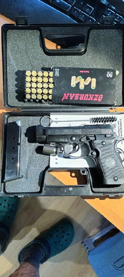 Pistola BRUNI Mod. 85, Cal 9mm P.A.K.