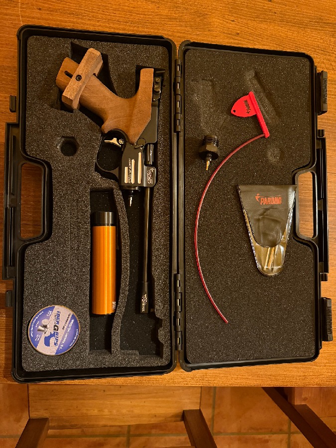 Pistola Competición Pardini K12 Junior Aire Comprimido