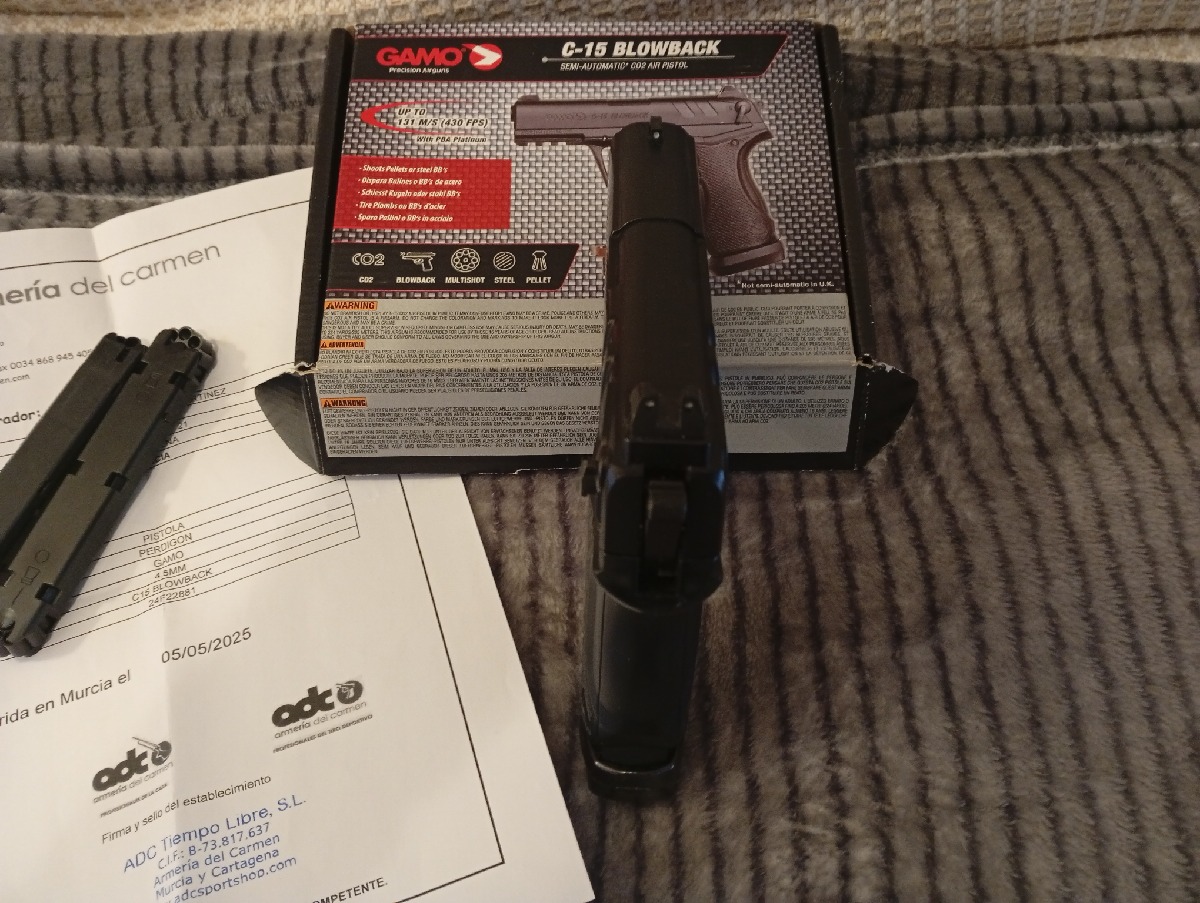 Pistola Gamo C15 Blowback
