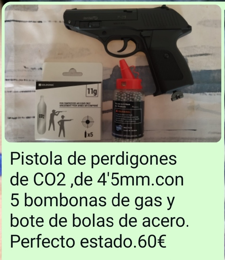 Pistola Gamo P-23 CO2