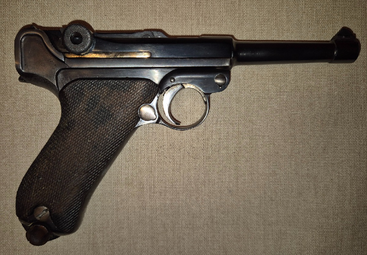Pistola Luger Modelo P08 Calibre 9Pb