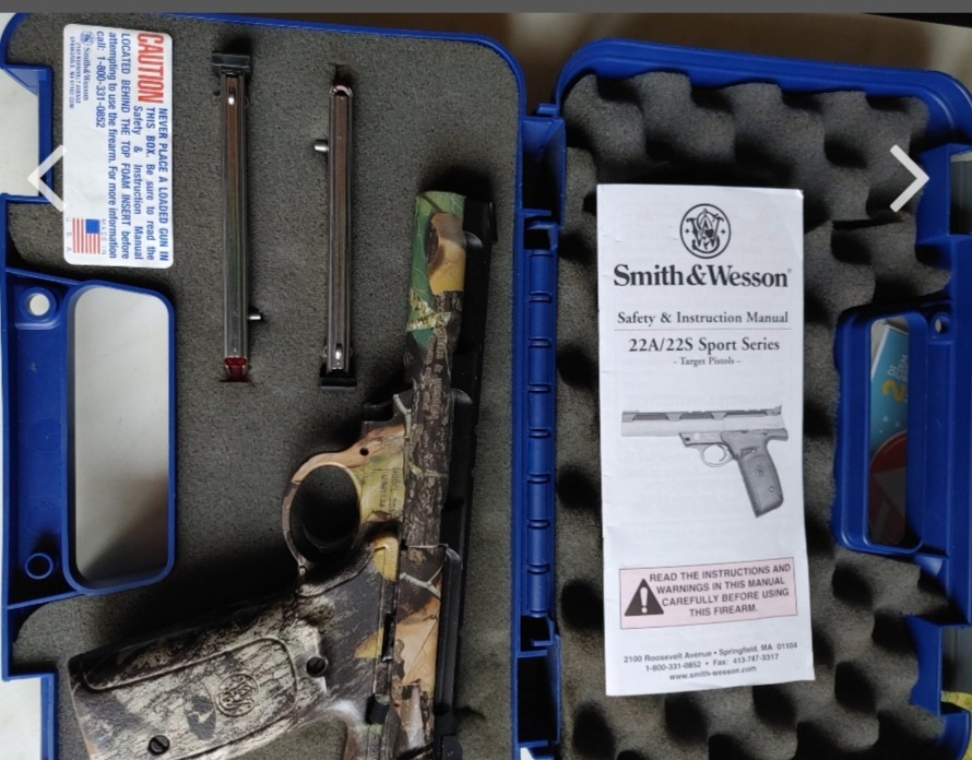 S&W sp22 Camo