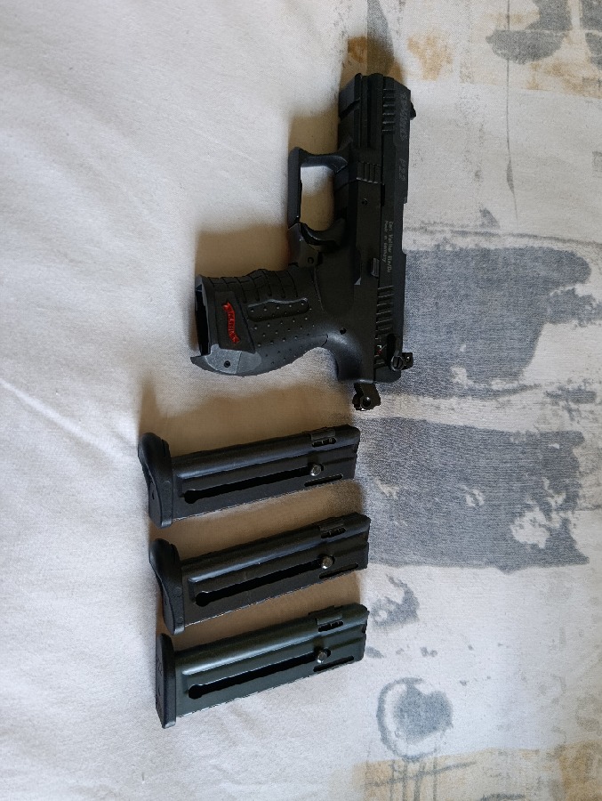 Pistola Walther P22 calibre 22