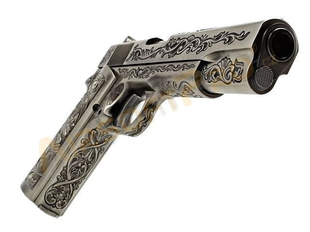 Pistola Airsoft WE M1911 Etched