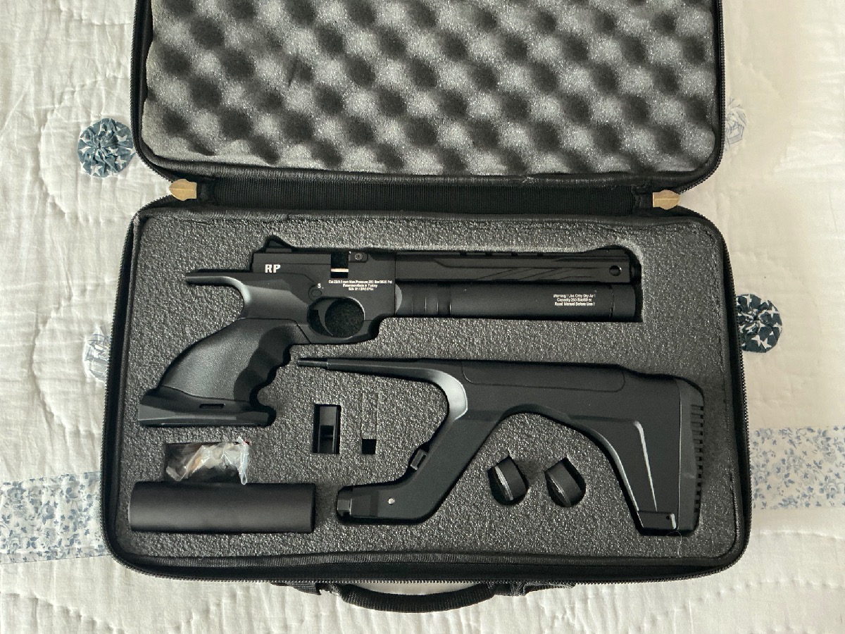 Pistola Reximex RP .22 5.5 PCP