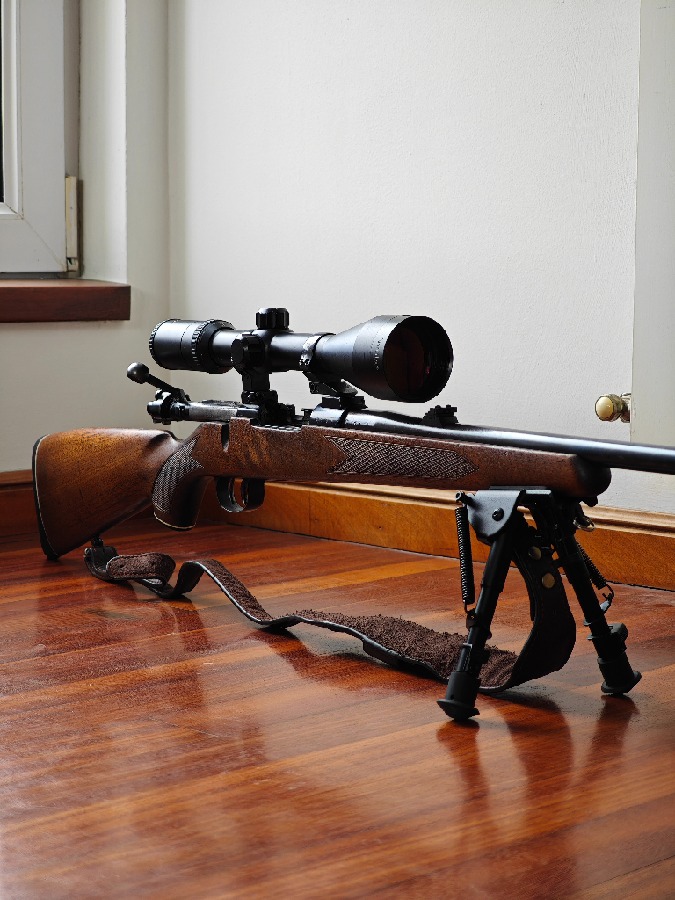 Rifle Mauser 98 30.06 y Visor 12x56