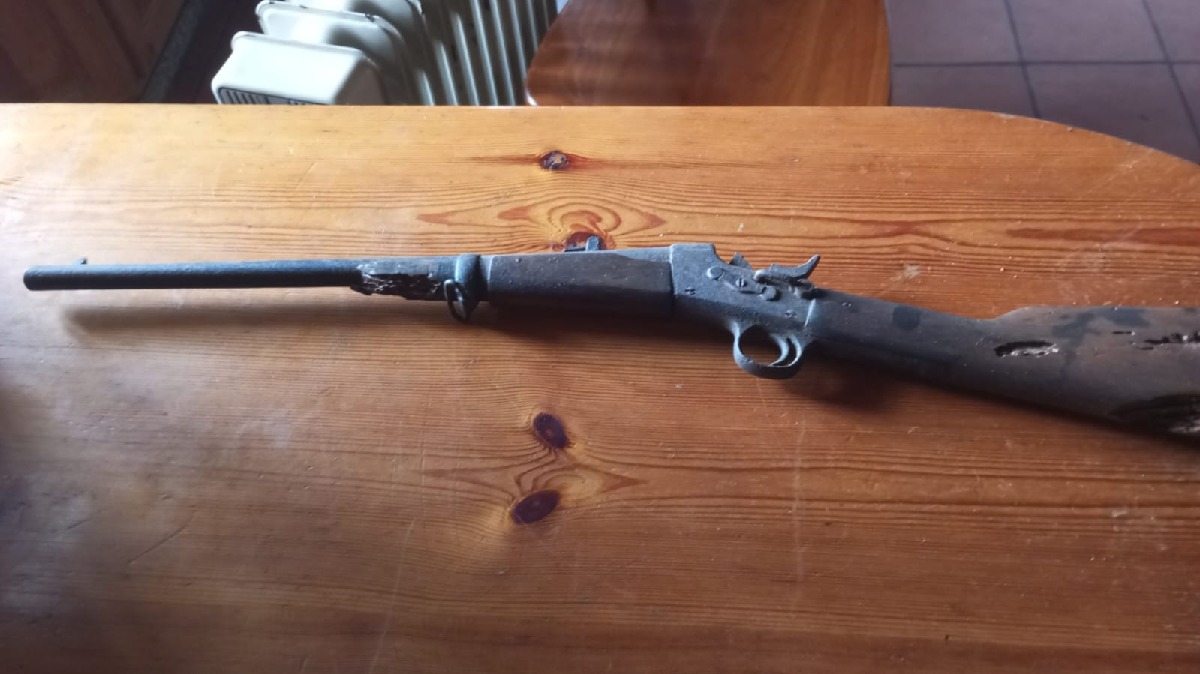 Rifle antiguo de colección