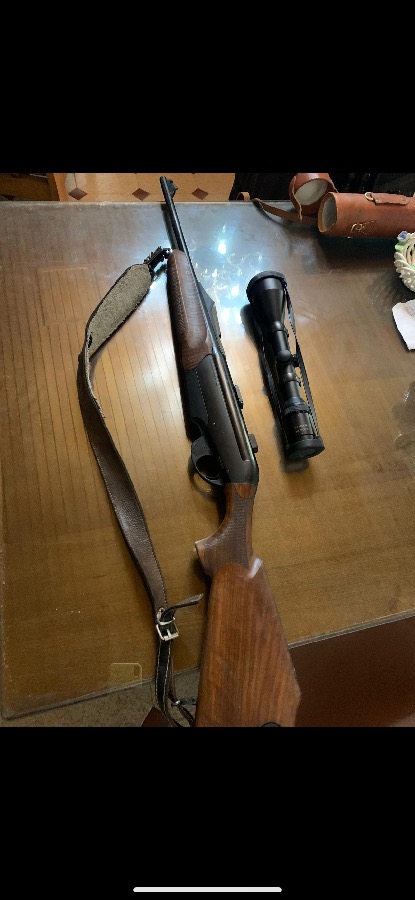 Benelli argo con mira swaroski 