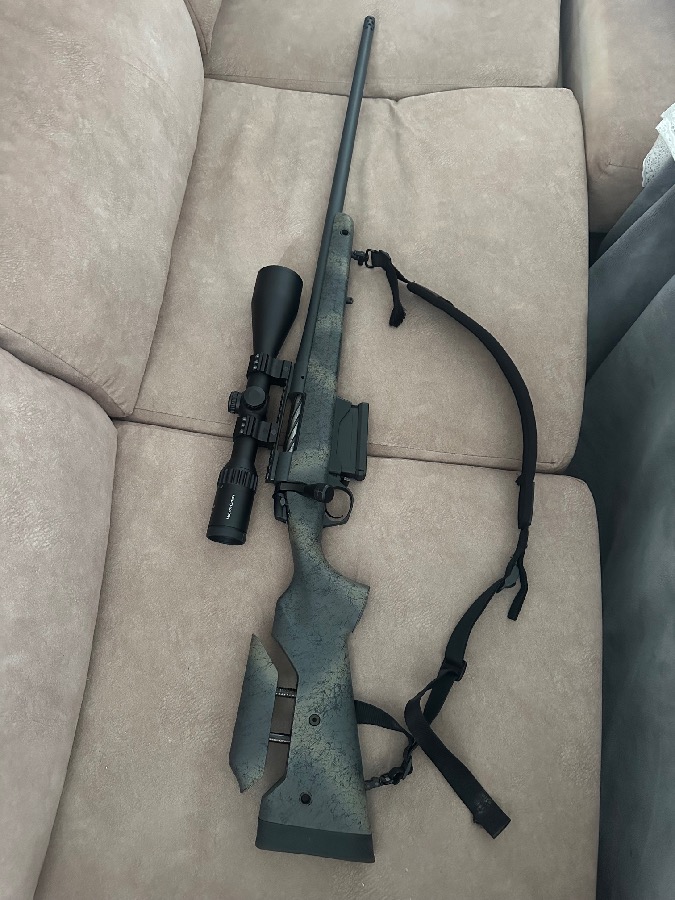 Rifle Bergara B14 Wilderness Terrain con Visor Vector