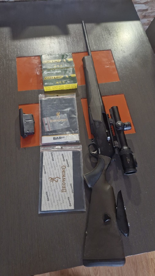 Rifle Browning BAR MK3 Comp. 30-06 para zurdos