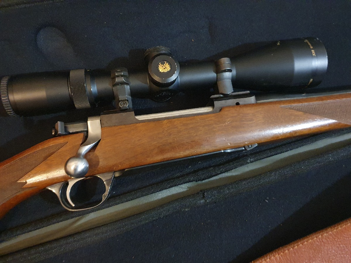 Ruger caja larga + Oprtixs Nikkon 3-12x50