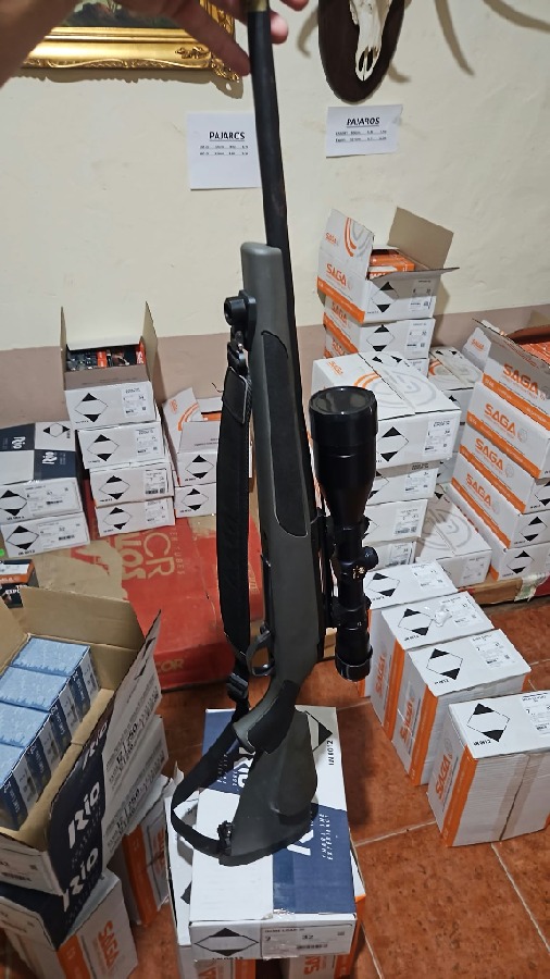 Rifle de cerrojo Remington Weatherby