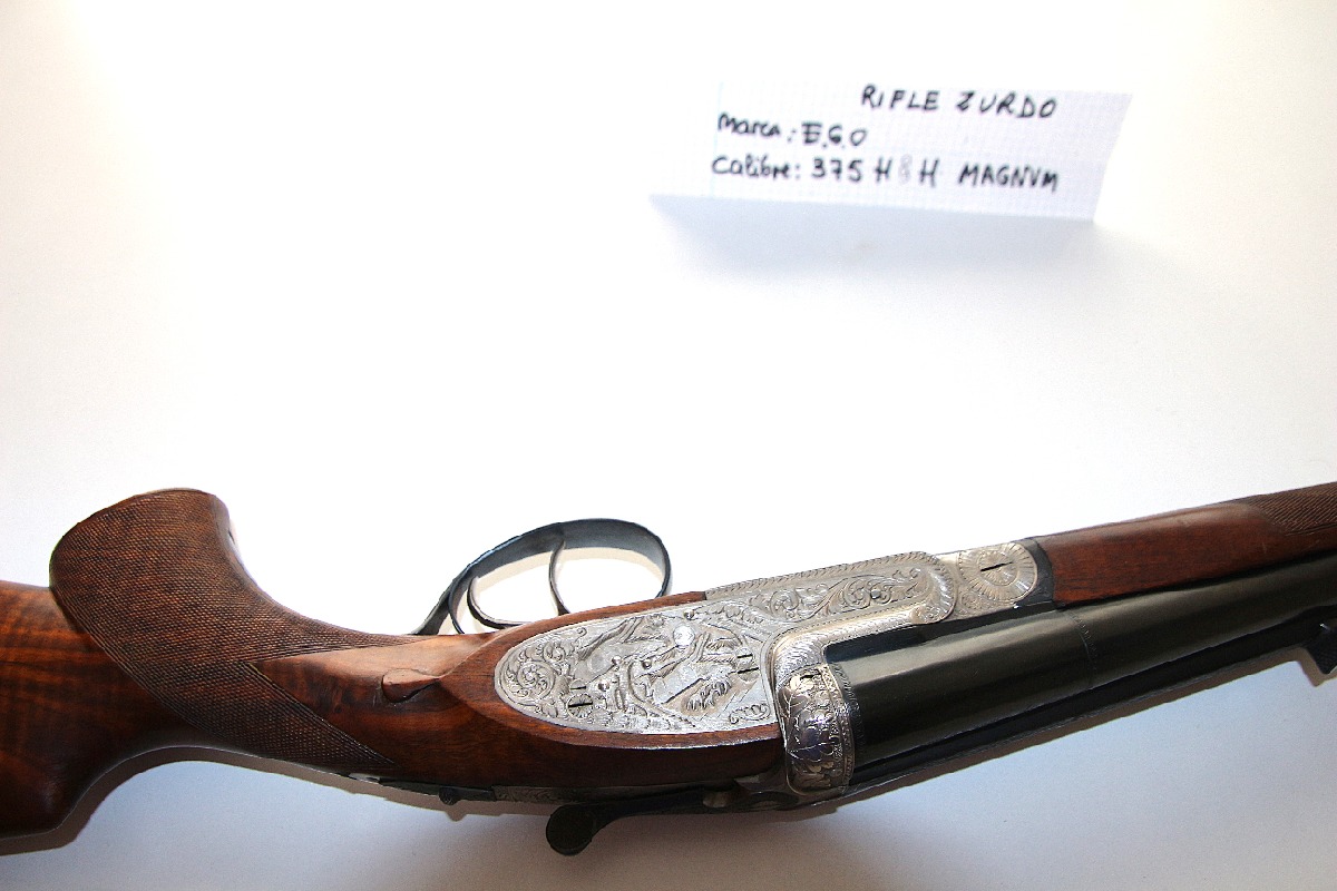 Rifle Exprés Calibre 375 Holland & Holland Magnum Marca EGO