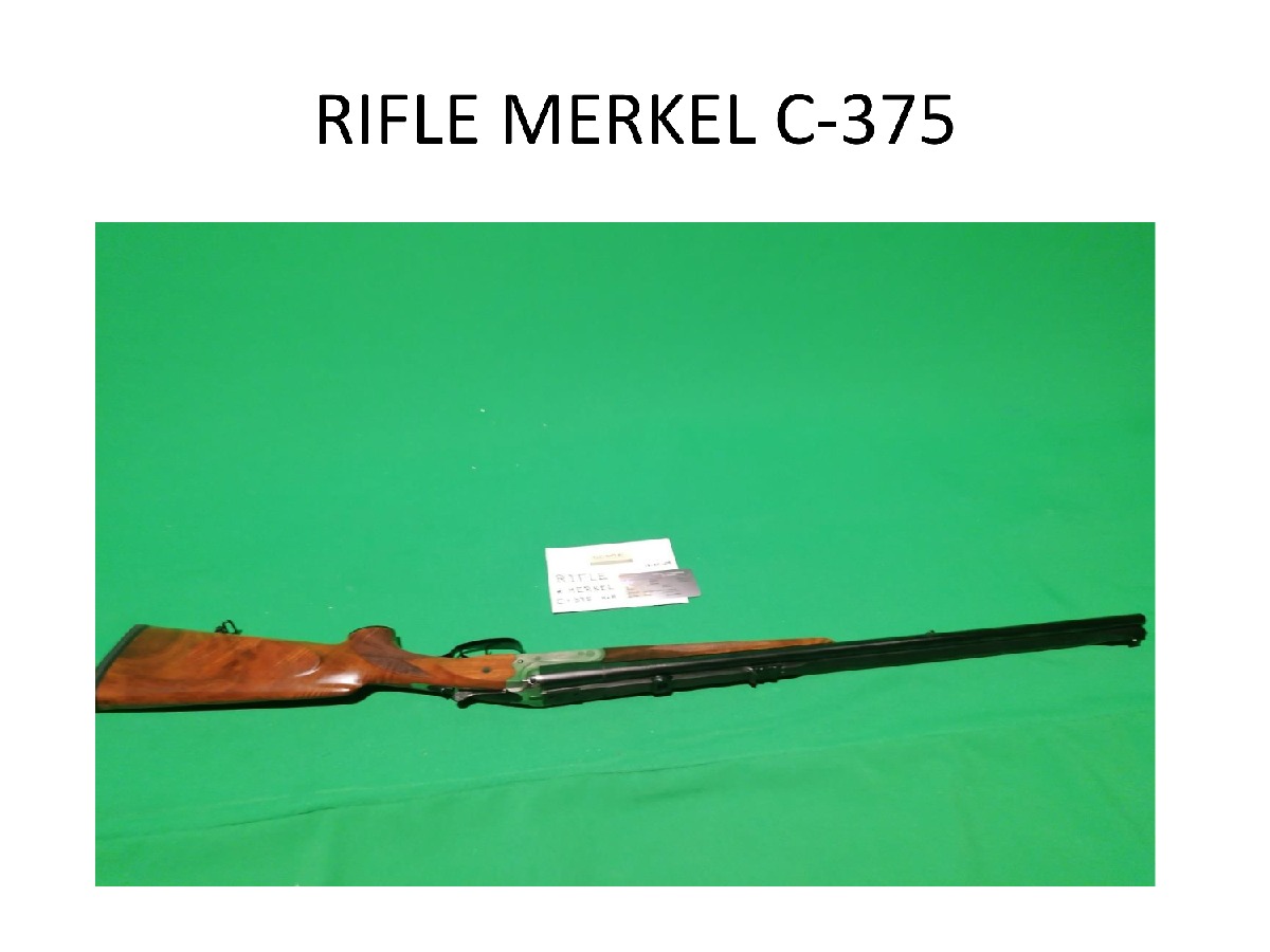 Rifle Merkel C-375 calibre 375