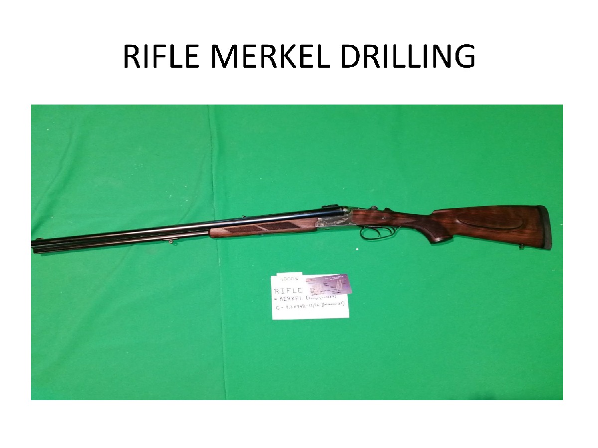 Rifle Merkel NA Drilling