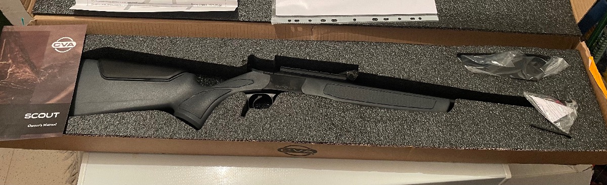 Rifle Monotiro CVA Scout 308 Nuevo