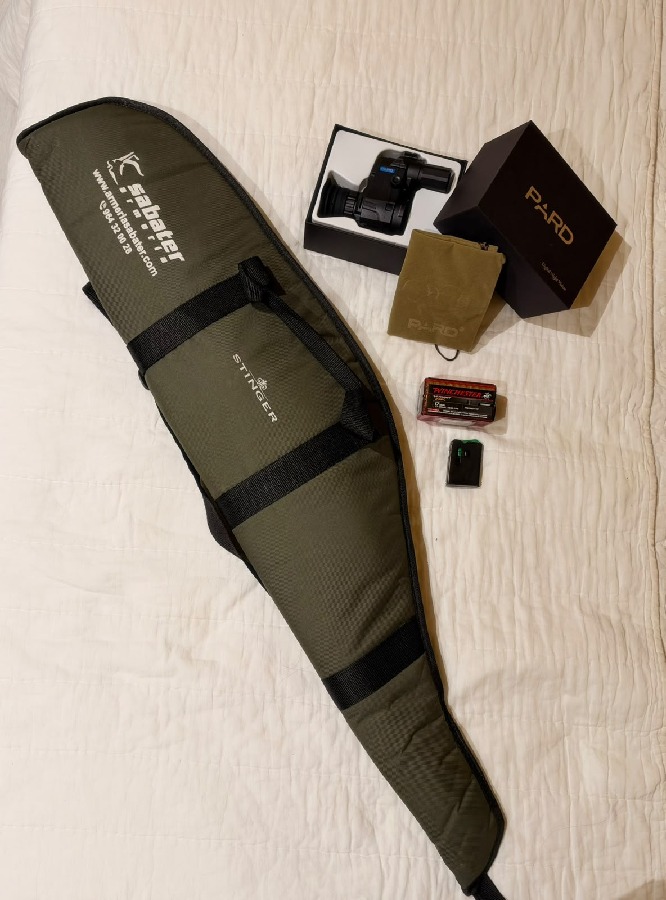 Rifle Rossi CBC 17HMR con Visor Nocturno Acoplable