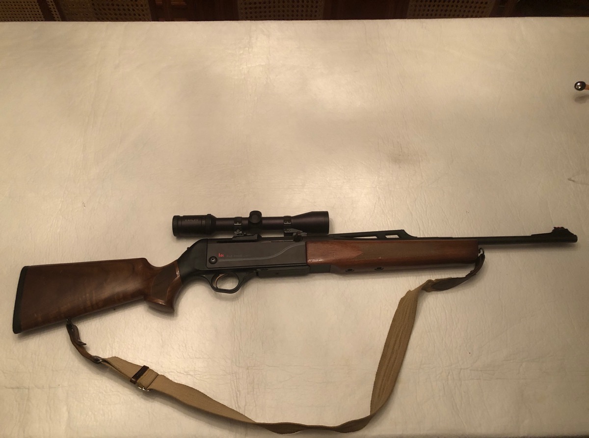 Rifle semiautomático H&K SLB 2000 Light, 9,3x62 y visor Kahles