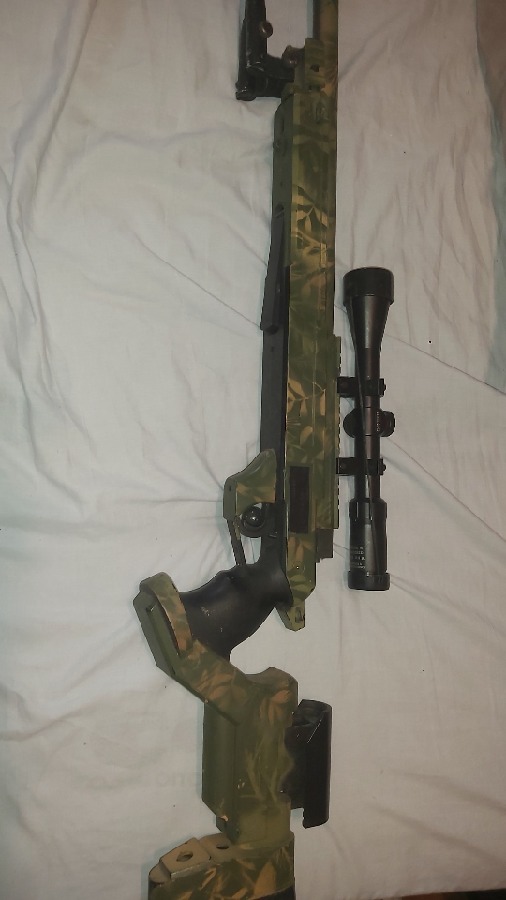 Francotirador con visor