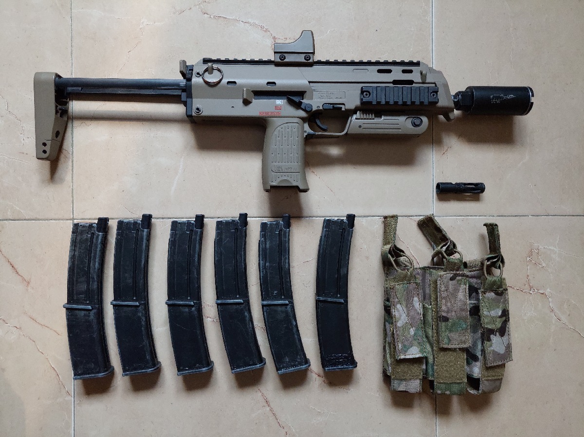 Réplica GBB MP7 A1 Tokyo Marui TAN