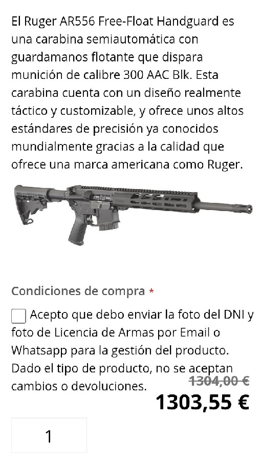 Ruger AR-556 .300 AAC BLK