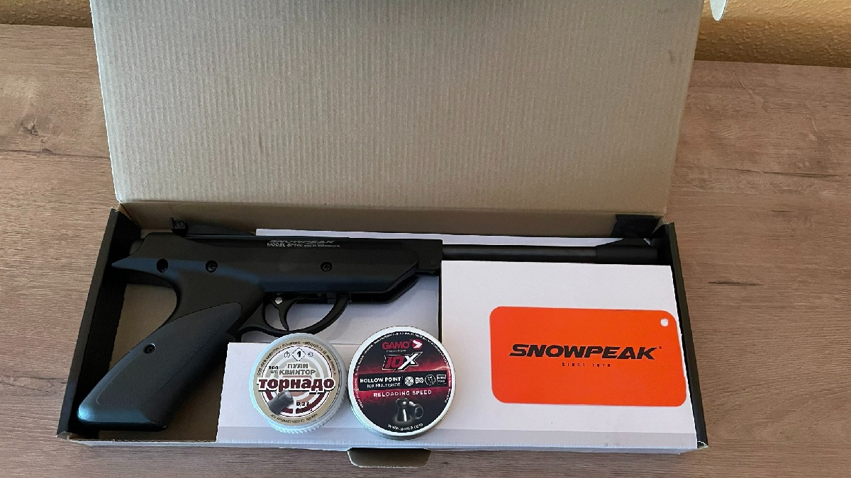 Snowpeak SP500 Pistola Muelle 4,5mm