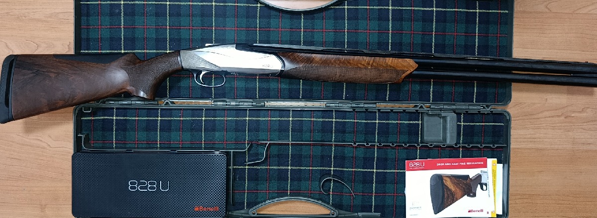 Benelli 828U Silver Calibre 12