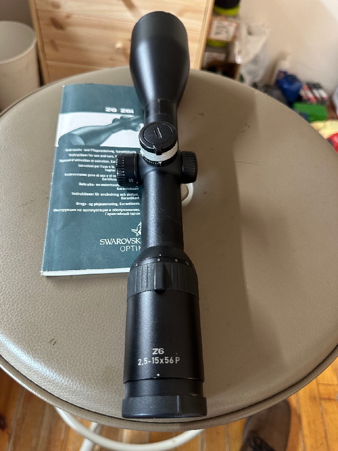 Swarovski Z6 2.5-15x56 P