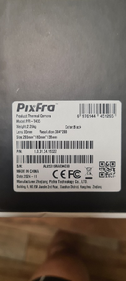 Térmico Clip-On PixFra PF-T435