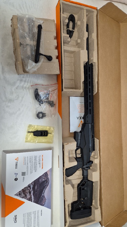 Tikka T3 Tx TAC A1 Negro Cañón 62cm