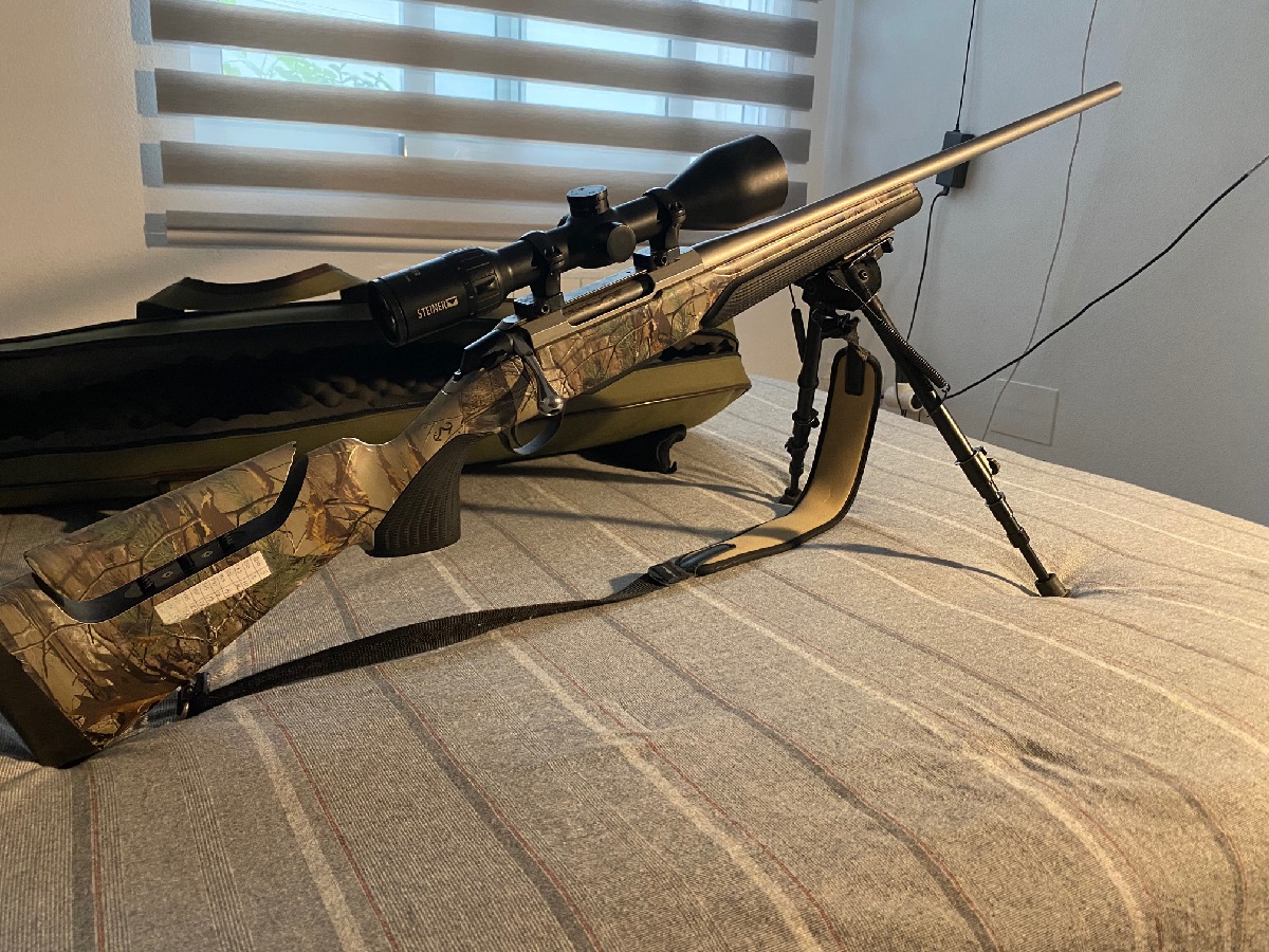 Tikka T3x cammo stainless