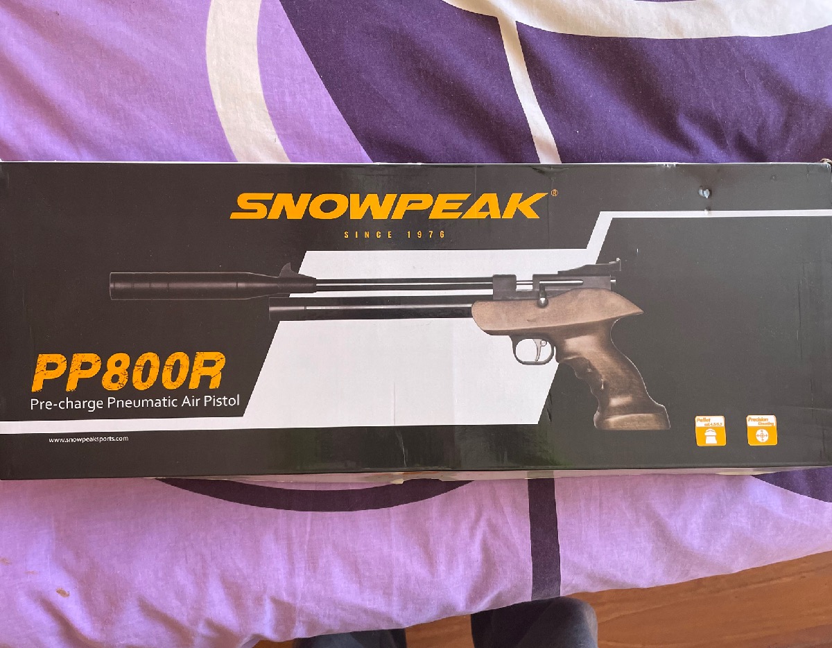 Vendo pistola PCP SnowPeak PP800R