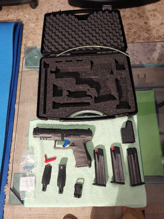 Vendo Walther Q5 Match Combo Impecable (Color Desert)