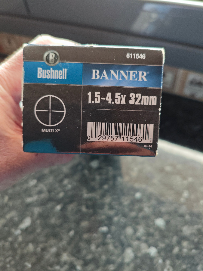 Visor Bushnell Banner 1.5-4.5x32